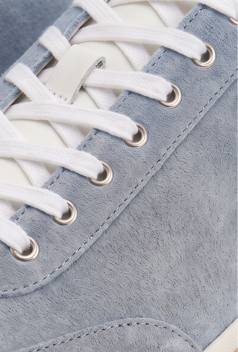 Bogota Suede Sneaker Sky Blue
