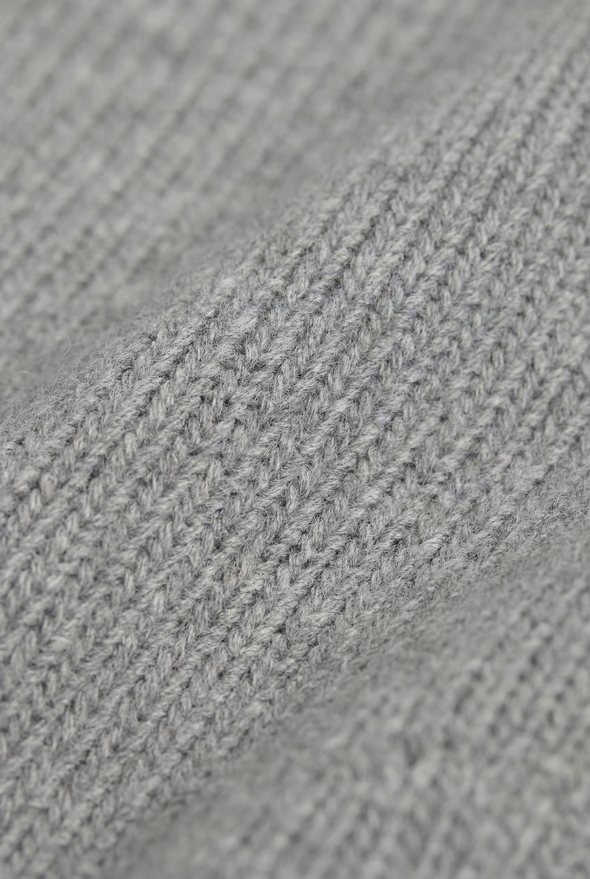 Cortina Cashmere Zip Hoodie Grey