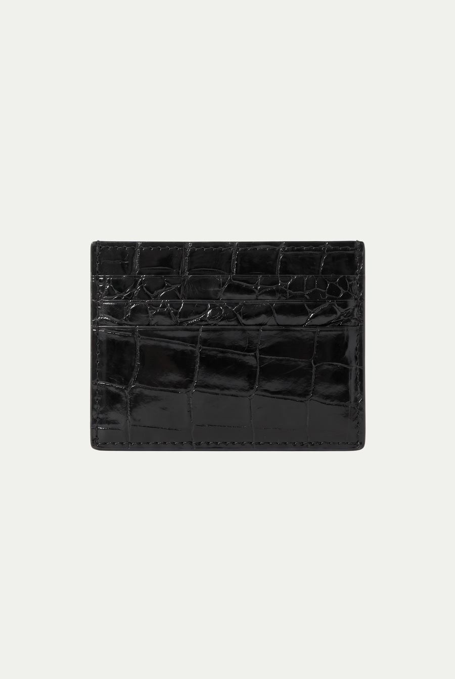 Ziamore Crocodile Wallet Black