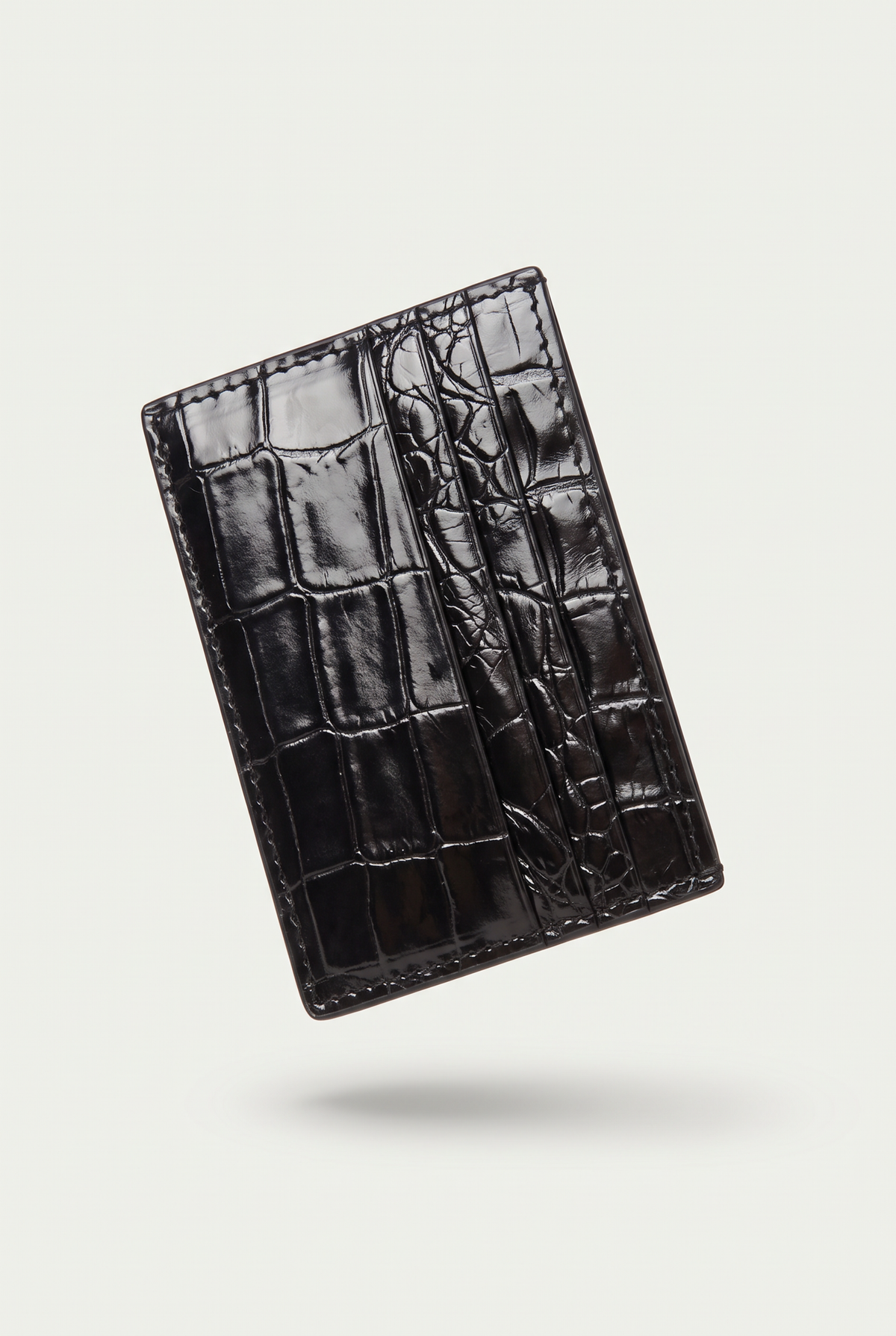 Ziamore Crocodile Wallet Black