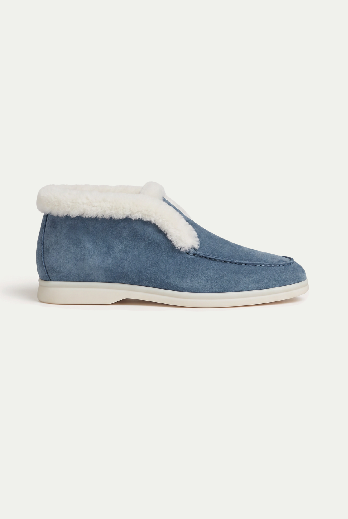 Fur City Loafer Sky Blue