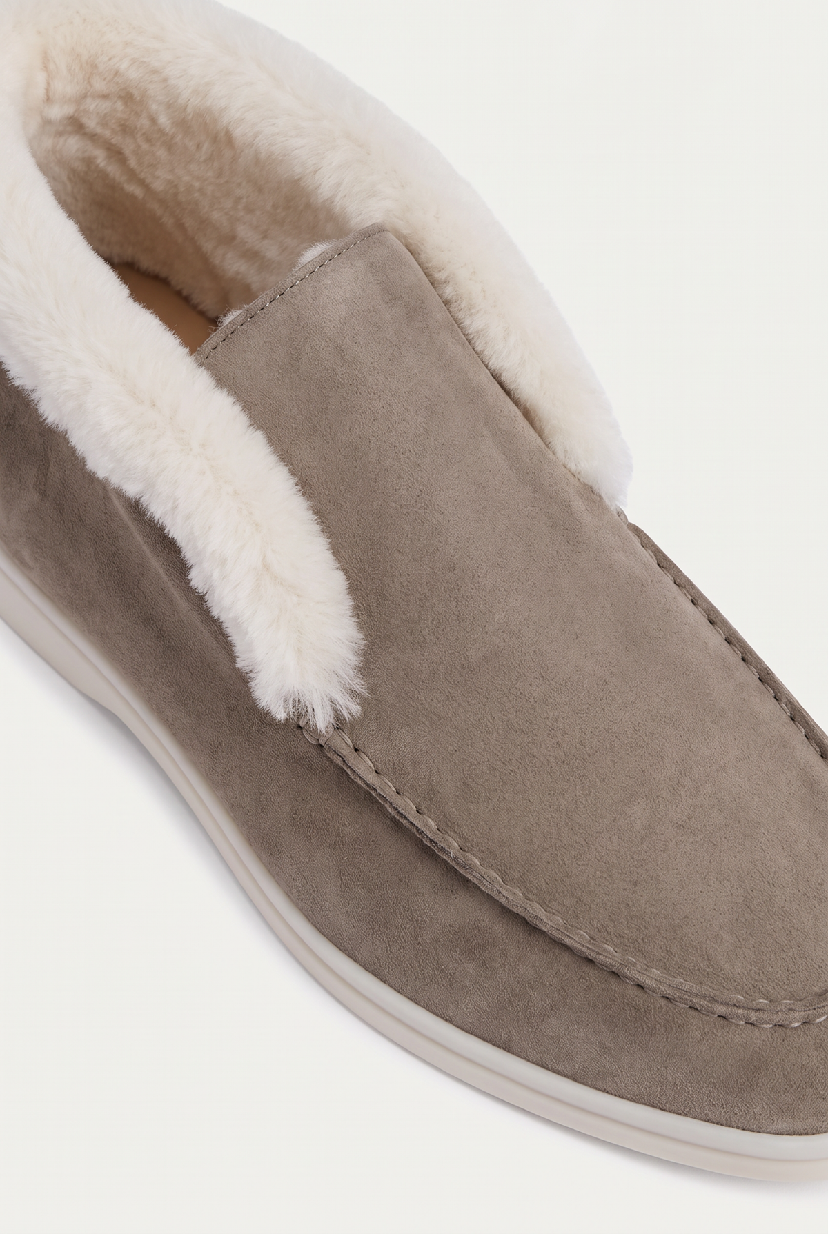 Fur City Loafer Taupe