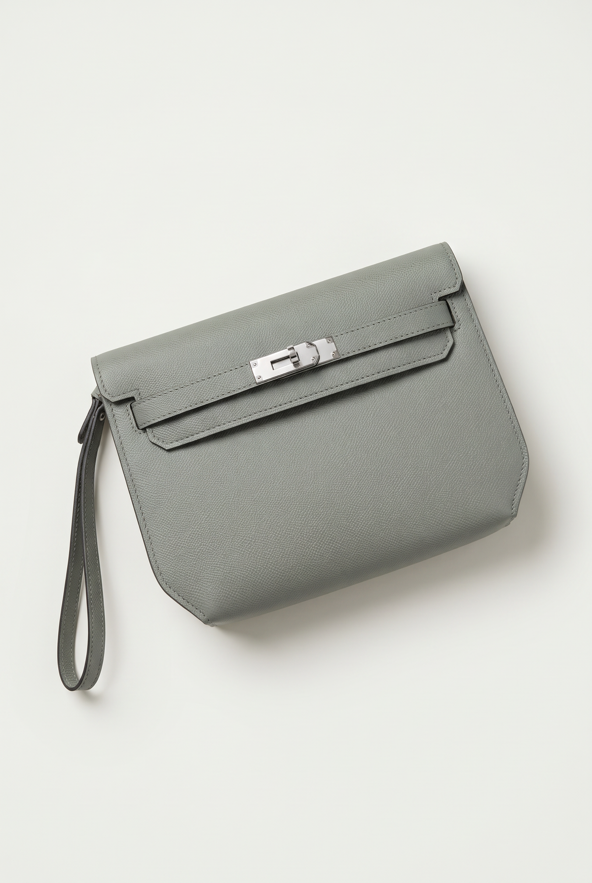 Ziamore Leather Pouch Grey