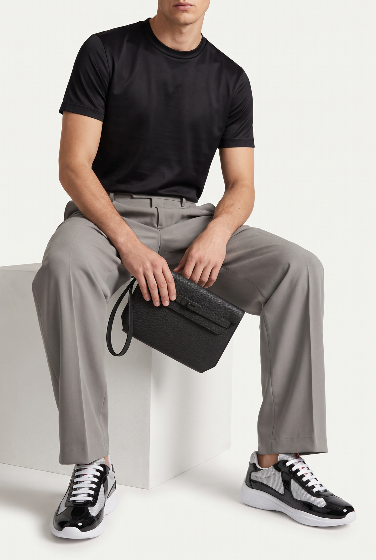 Marezzi Sneaker Gloss Black