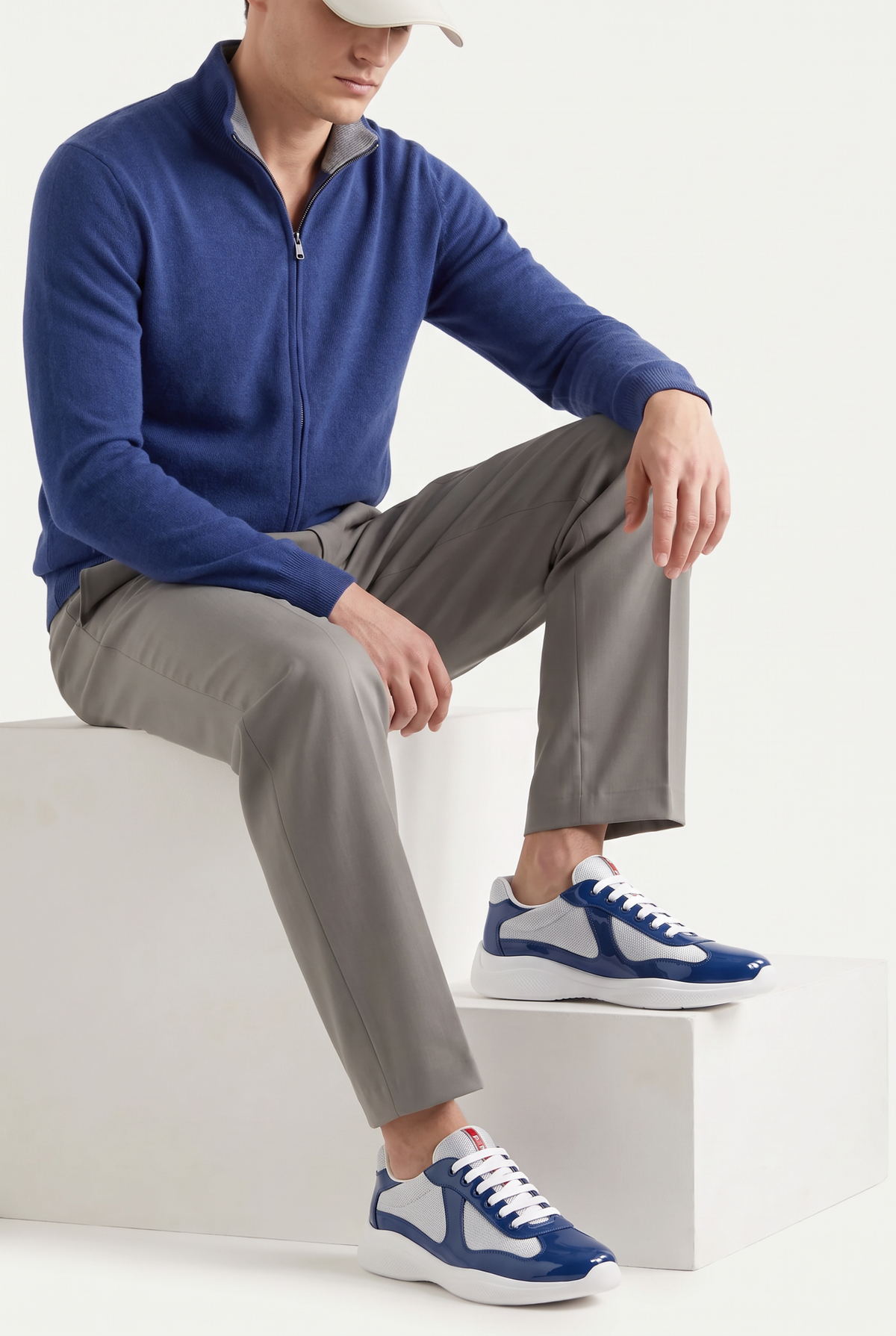 Marezzi Sneaker Gloss Cobalt
