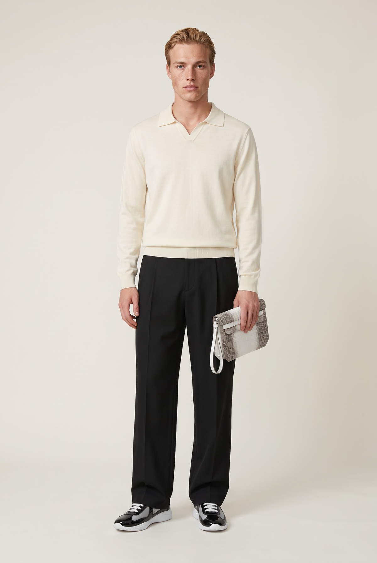 Merino Longsleeve Ivory