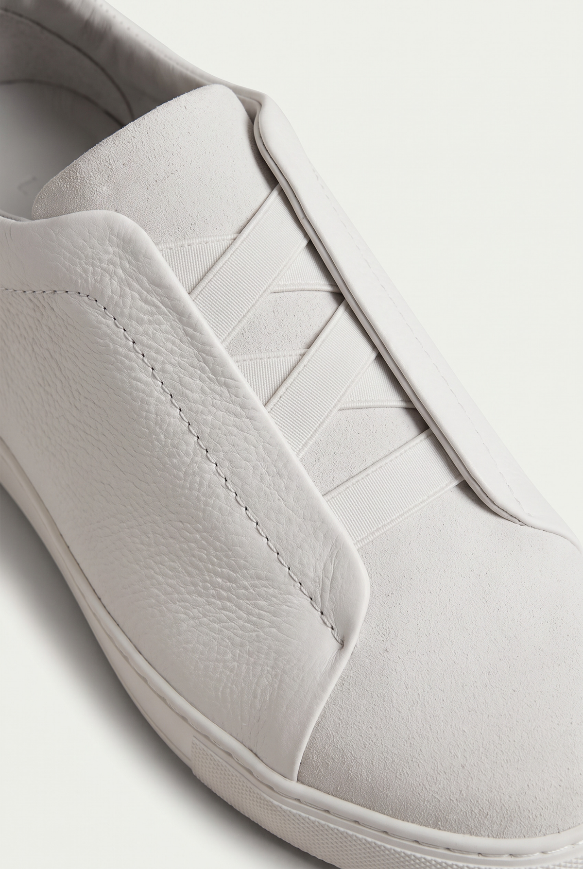 Monaco Leather Sneaker White