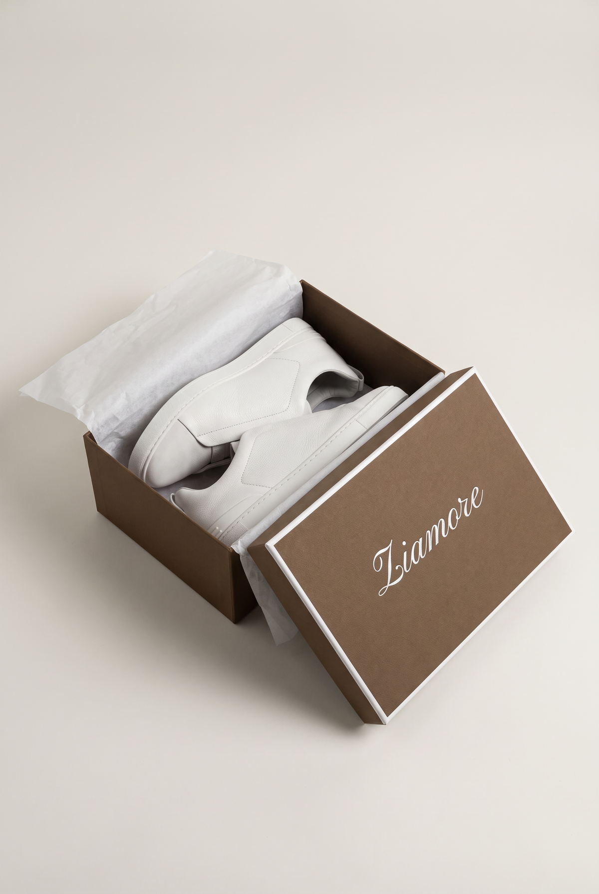 Monaco Leather Sneaker White