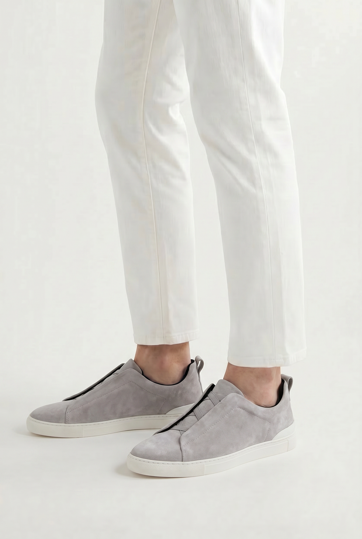 Monaco Suede Sneaker Grey