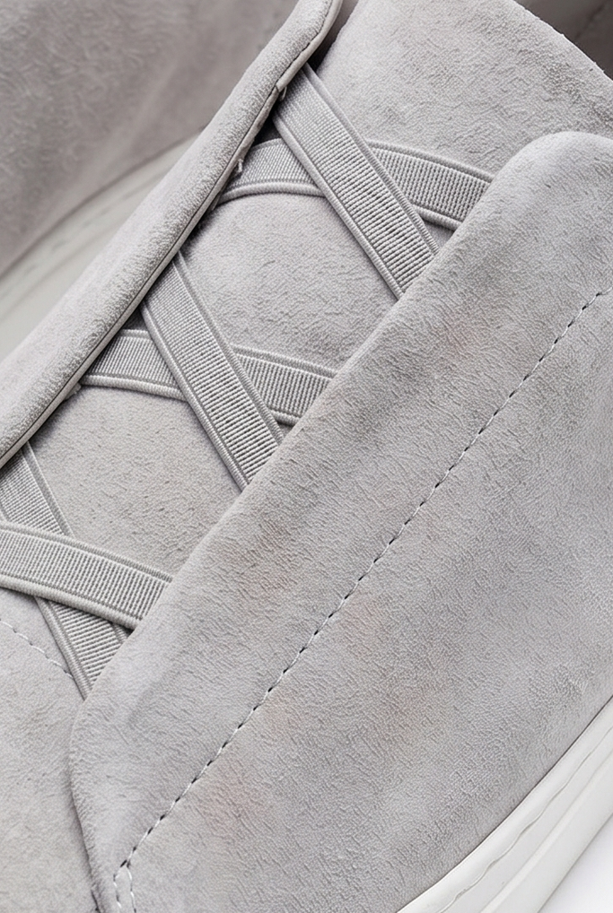 Monaco Suede Sneaker Grey
