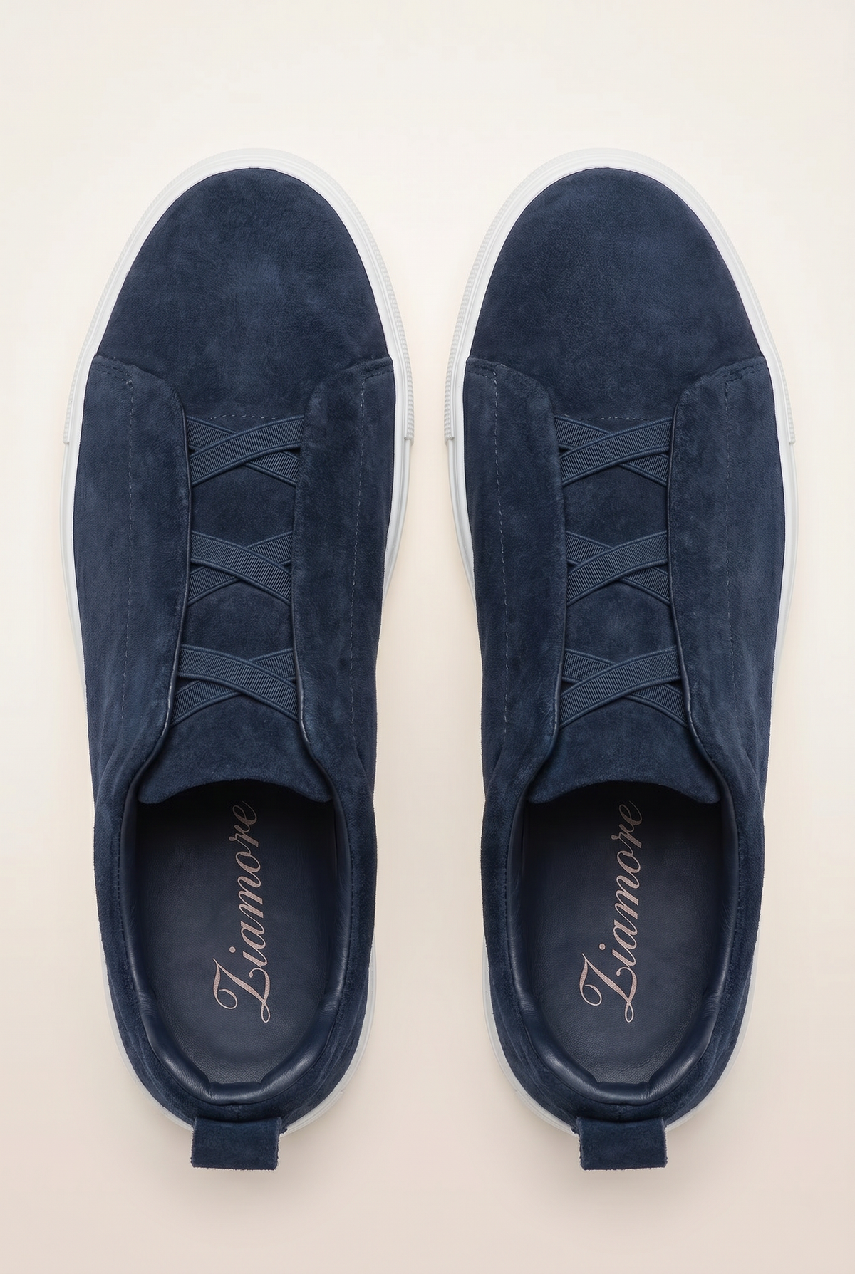 Monaco Suede Sneaker Navy