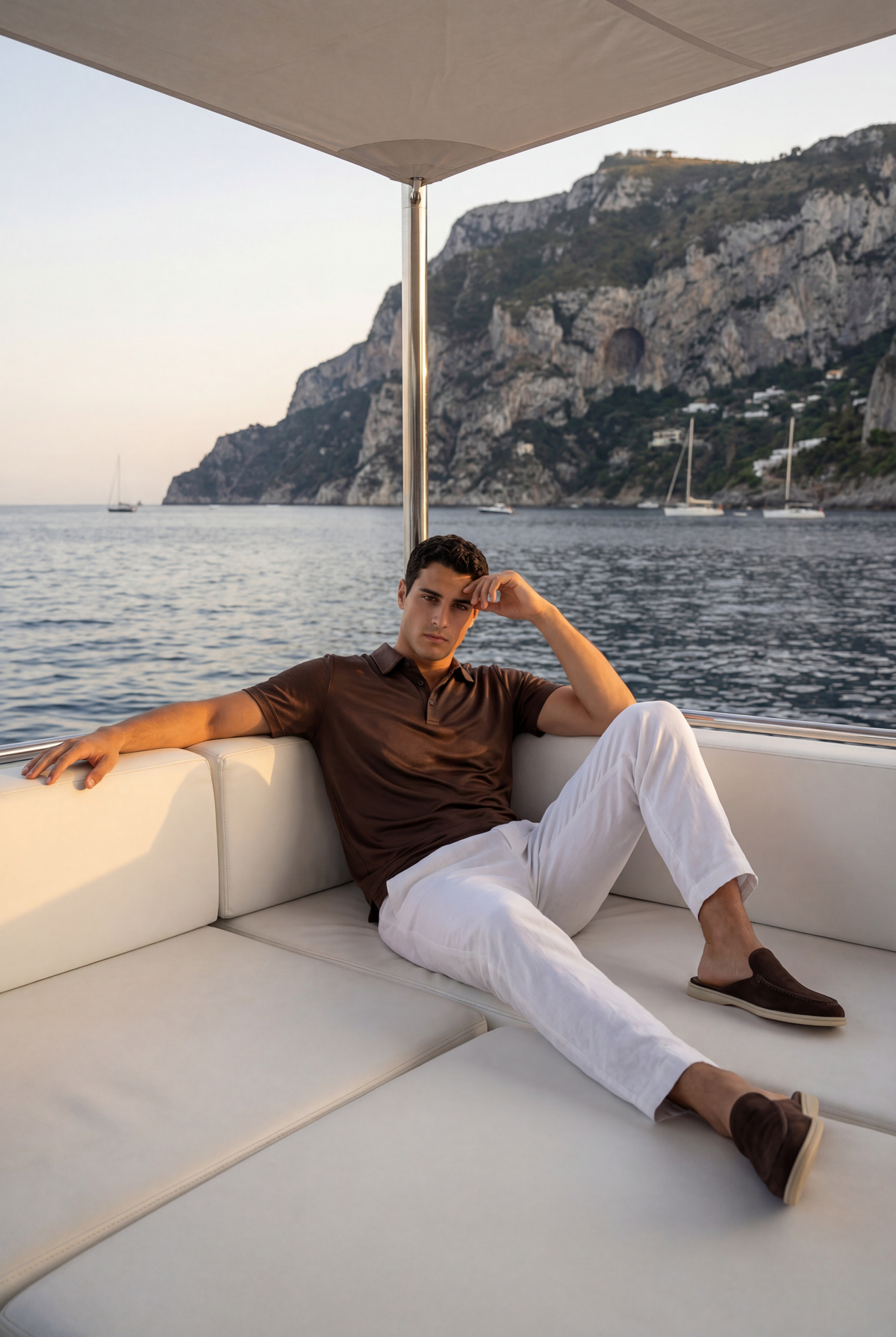 Portofino Polo Brown