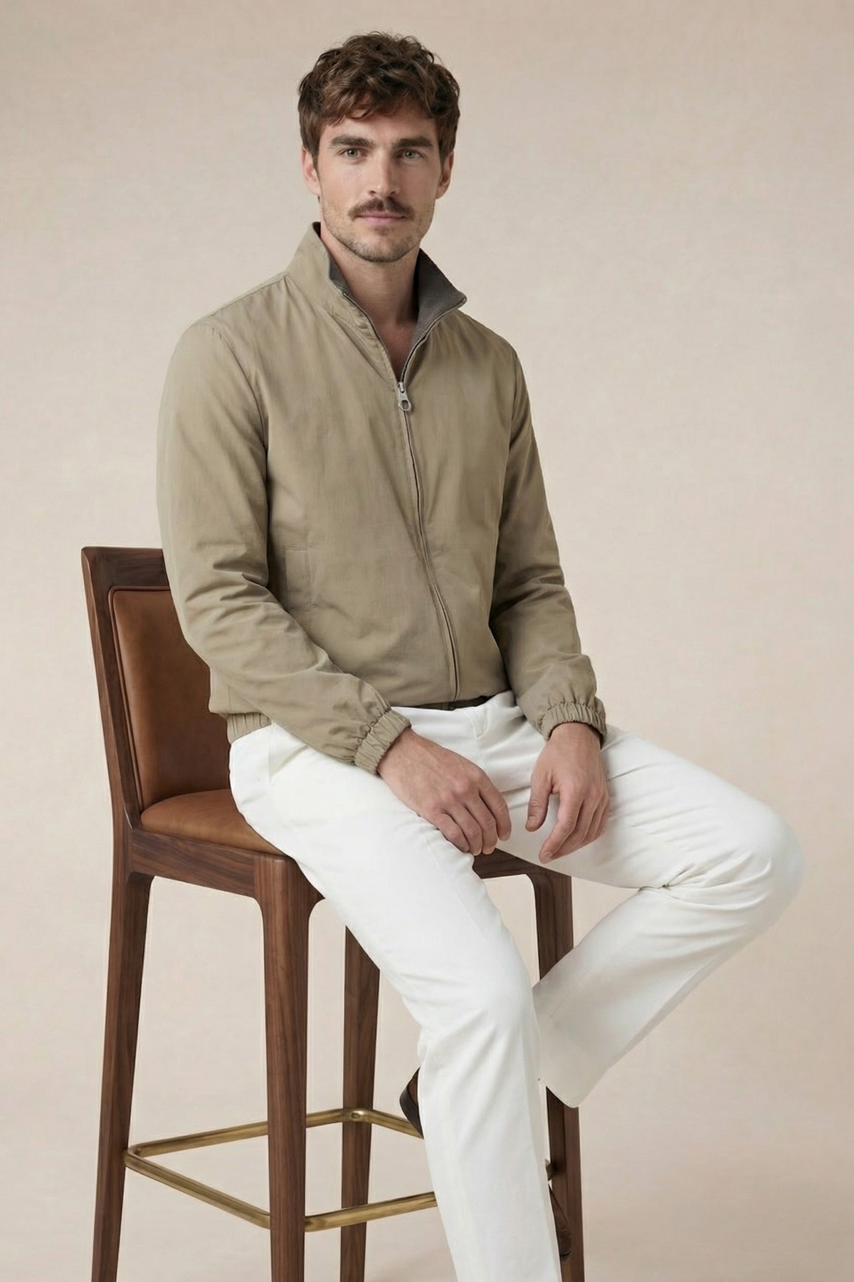 Reversible Jacket Beige
