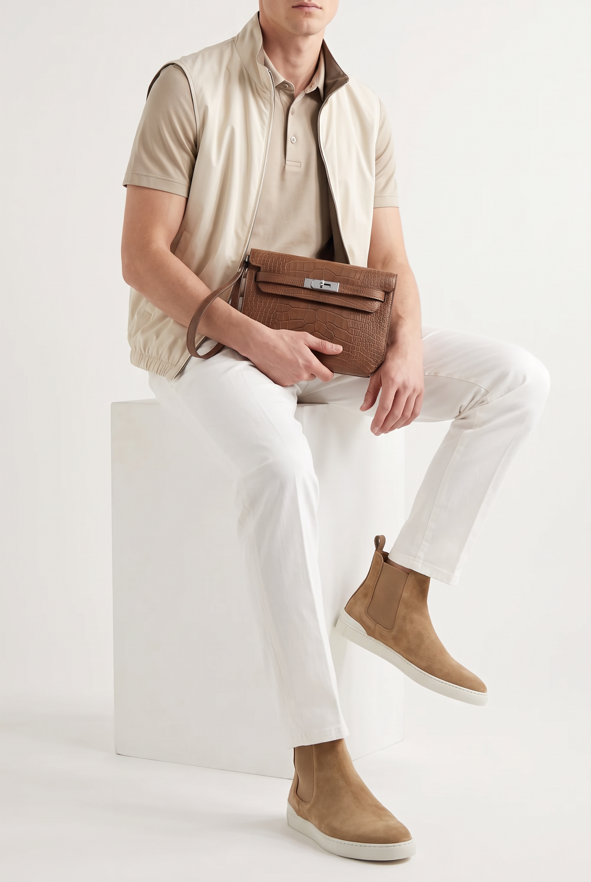 Ziamore Suede Boots Camel
