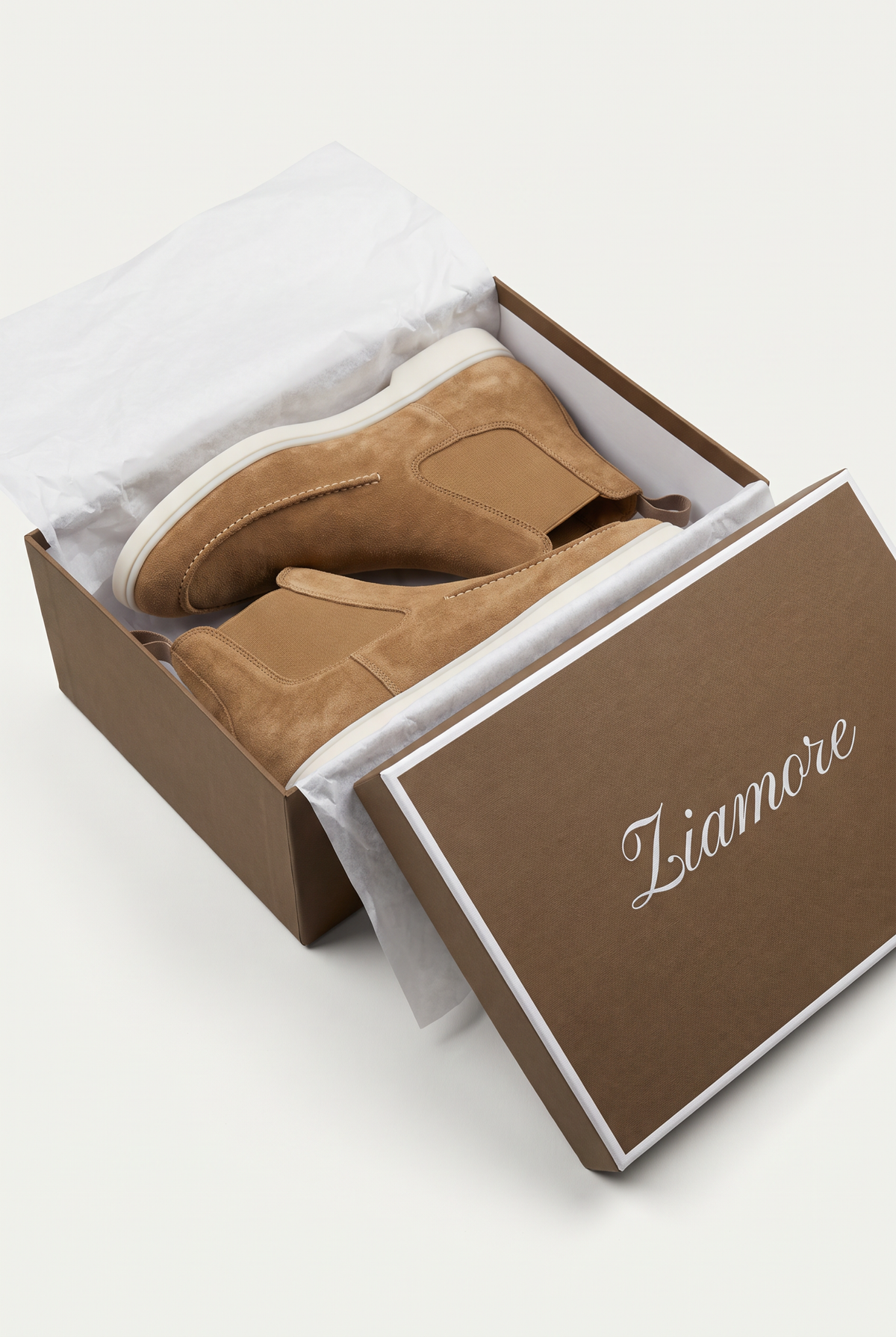 Ziamore Suede Boots Camel